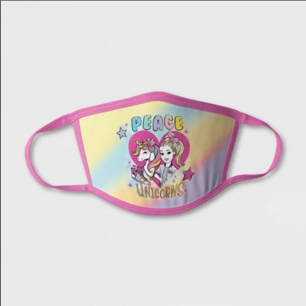 Pack Of 3 Kids Jojo Siwa Face Masks